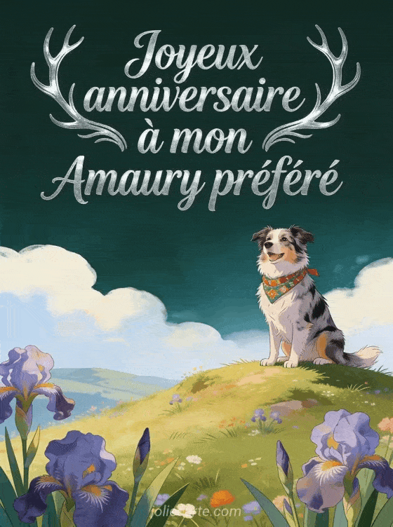 Joyeux anniversaire Amaury - Carte joyeux anniversaire amaury gratuite