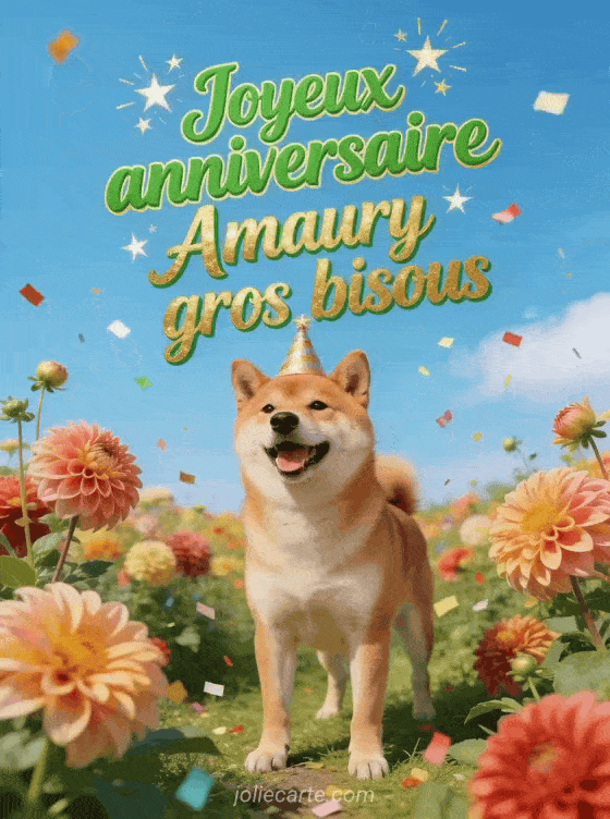 Joyeux anniversaire Amaury - Joyeux anniversaire amaury gros bisous