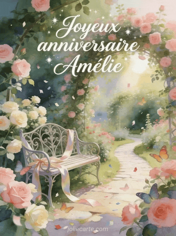 Joyeux anniversaire Amélie - Joyeux anniversaire amelie femme