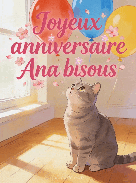 Joyeux anniversaire Ana - Joyeux anniversaire ana bisous
