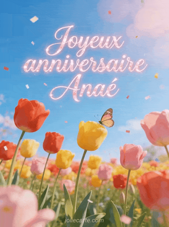 Joyeux anniversaire Anaé - Joyeux anniversaire anae gif