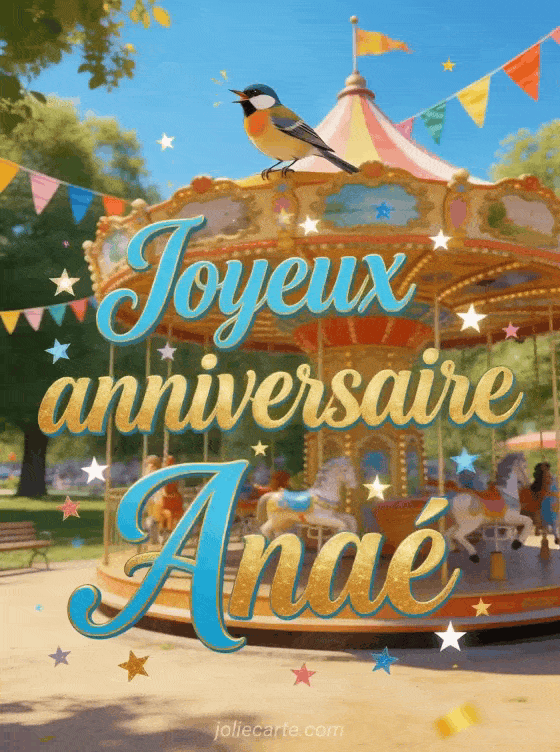 Joyeux anniversaire Anaé - Joyeux anniversaire anae gif anime