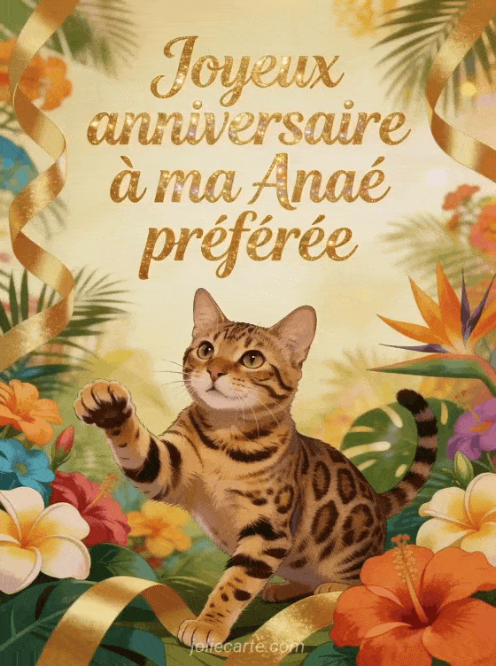 Joyeux anniversaire Anaé - Joyeux anniversaire anae bisous
