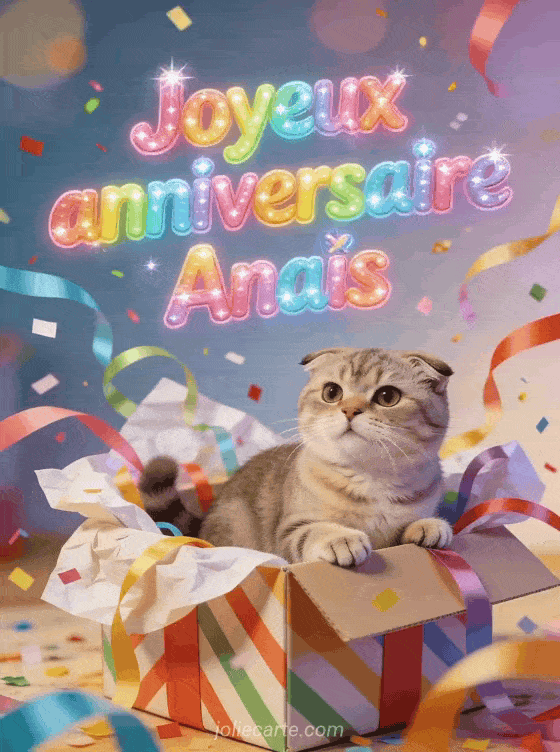 Joyeux anniversaire Anaïs - Joyeux anniversaire anais gif
