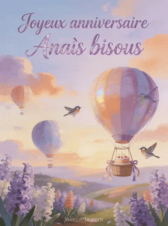 Joyeux anniversaire Anaïs - Joyeux anniversaire anais bisous