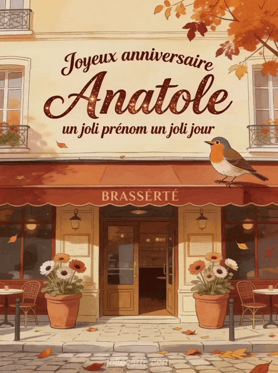 Joyeux anniversaire Anatole - Joyeux anniversaire anatole fleurs