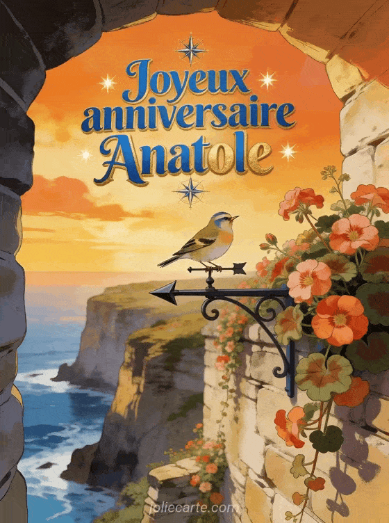 Joyeux anniversaire Anatole - Joyeux anniversaire anatole gif anime