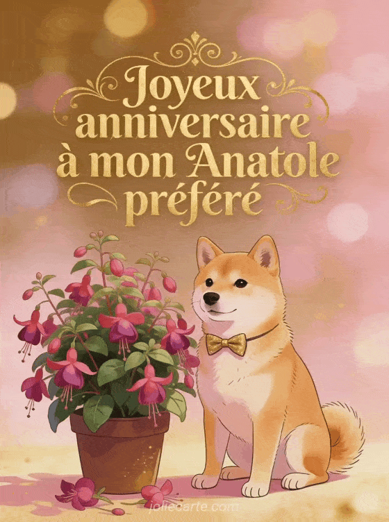 Joyeux anniversaire Anatole - Joyeux anniversaire anatole gif