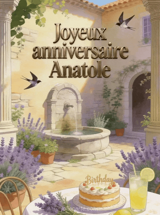 Joyeux anniversaire Anatole - Joyeux anniversaire anatole image