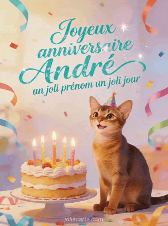 Joyeux anniversaire André - Joyeux anniversaire andre gif