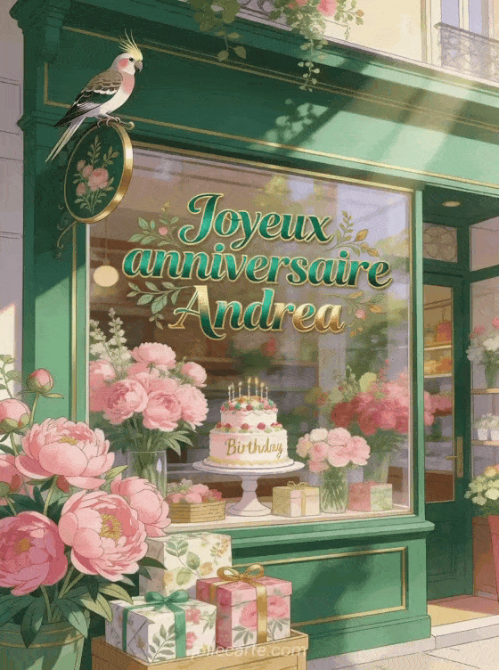Joyeux anniversaire Andrea - Joyeux anniversaire andrea fleurs