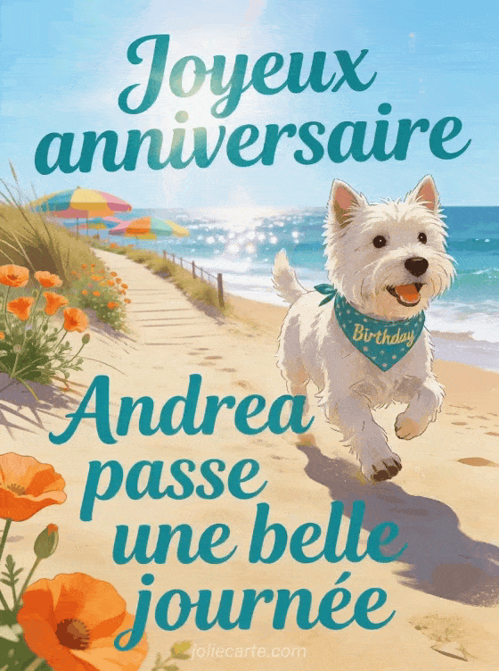 Joyeux anniversaire Andrea - Joyeux anniversaire andrea gif