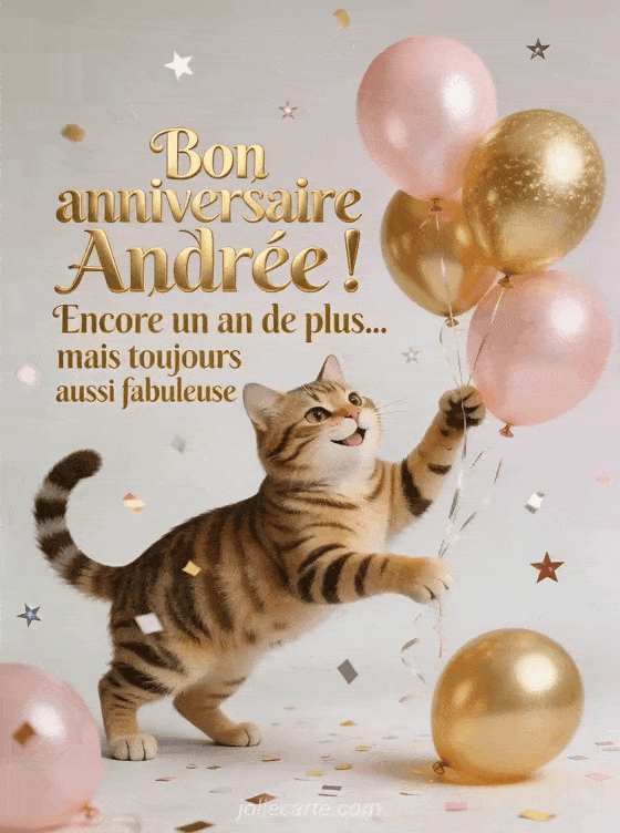 Joyeux anniversaire Andree - Bon anniversaire andree