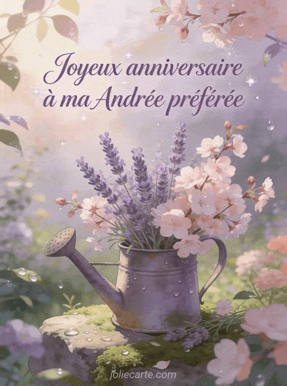 Joyeux anniversaire Andrée - Joyeux anniversaire andree fleurs
