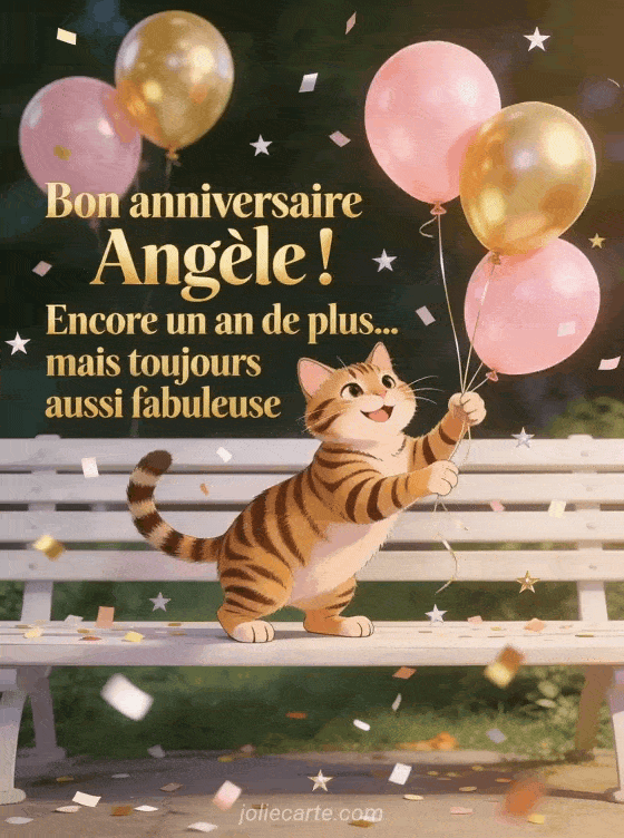 Joyeux anniversaire Angele - Bon anniversaire angele