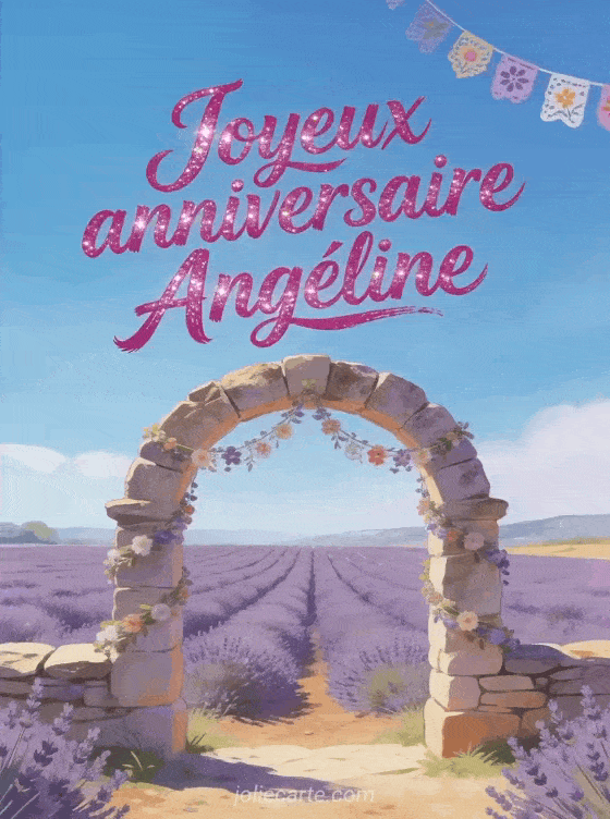 Joyeux anniversaire Angéline - Joyeux anniversaire angeline image