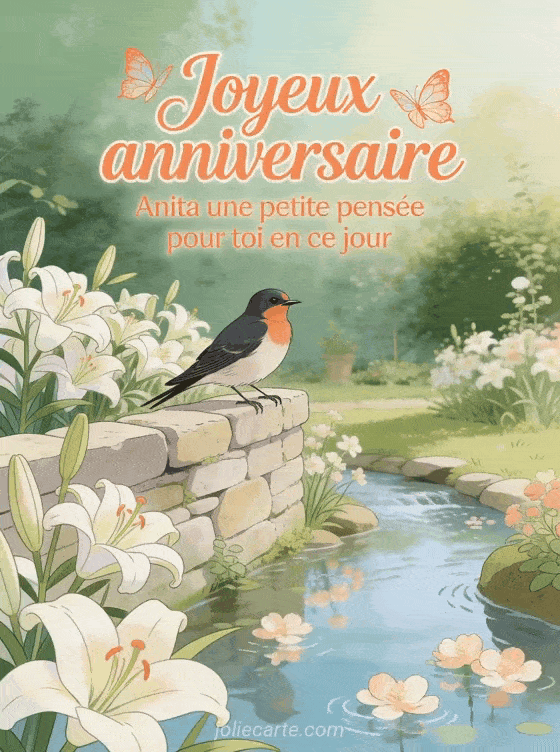 Joyeux anniversaire Anita - Joyeux anniversaire anita bisous