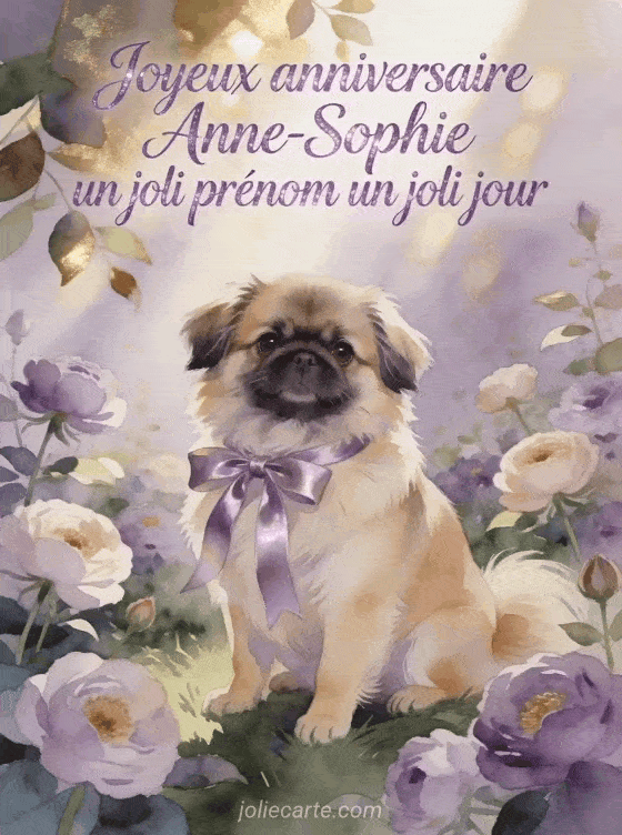 Joyeux anniversaire Anne-Sophie - Joyeux anniversaire anne sophie image