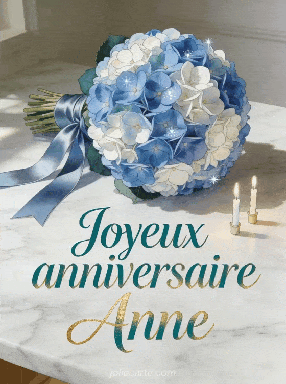 Joyeux anniversaire Anne - Joyeux anniversaire anne fleurs