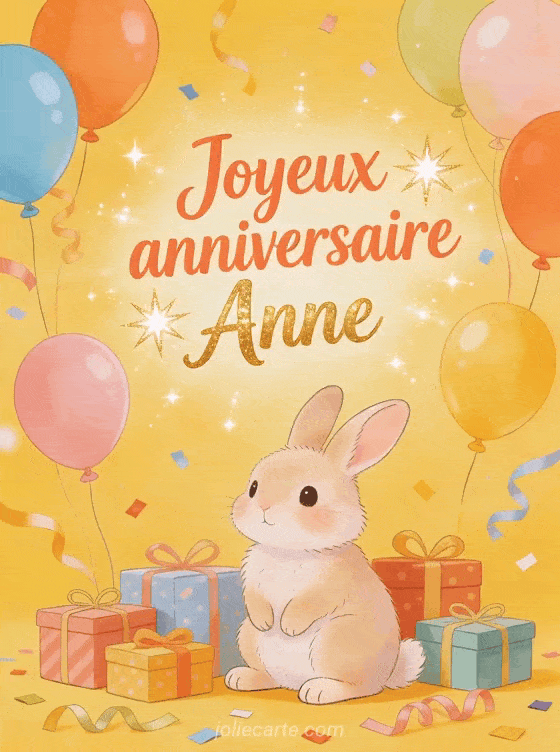 Joyeux anniversaire Anne - Joyeux anniversaire anne gif
