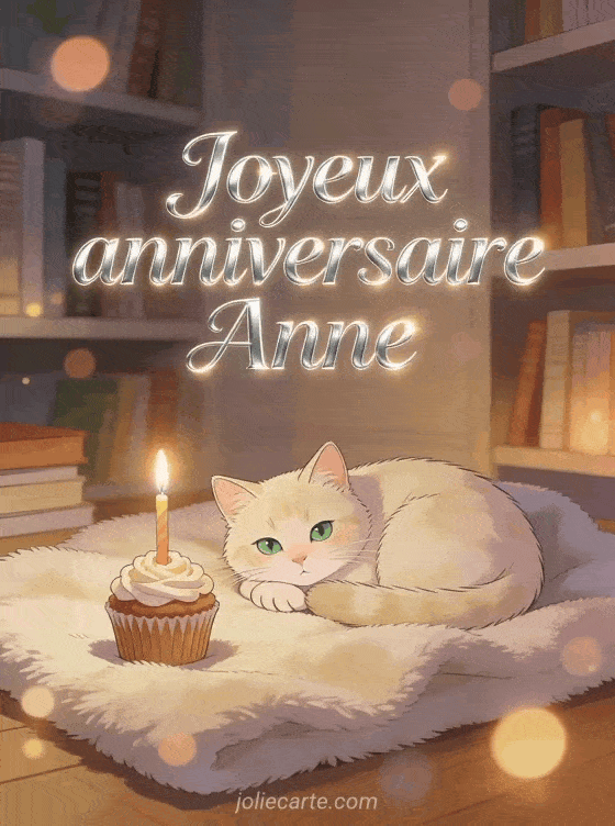 Joyeux anniversaire Anne - Carte joyeux anniversaire anne