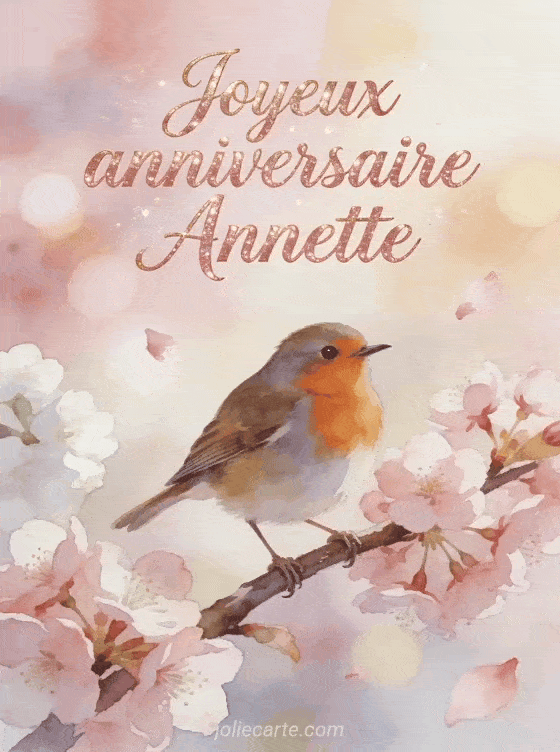 Joyeux anniversaire Annette - Joyeux anniversaire annette gif