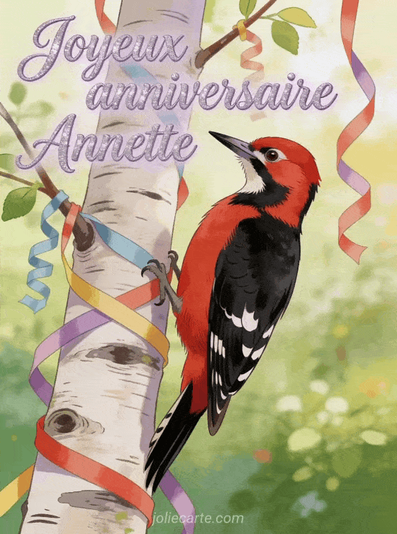 Joyeux anniversaire Annette - Joyeux anniversaire annette image