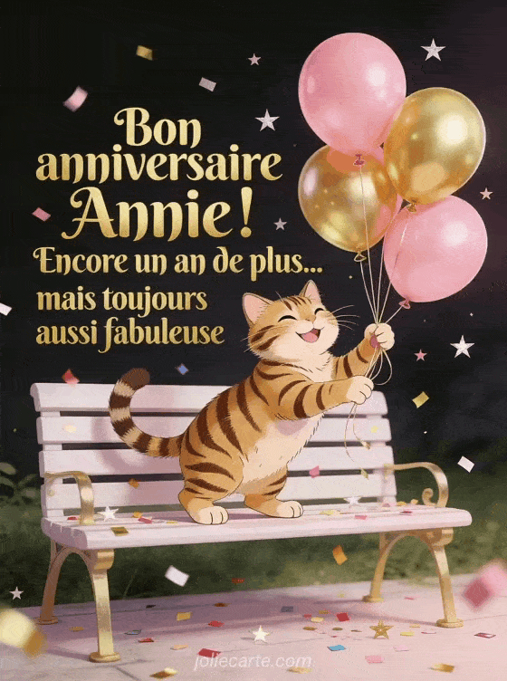 Joyeux anniversaire Annie - Bon anniversaire annie
