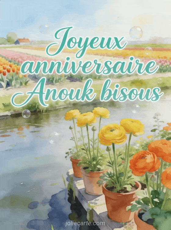 Joyeux anniversaire Anouk - Joyeux anniversaire anouk bisous