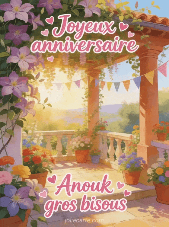 Joyeux anniversaire Anouk - Joyeux anniversaire anouk gros bisous