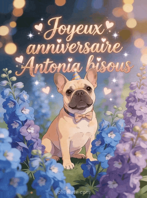 Joyeux anniversaire Antonia - Joyeux anniversaire antonia bisous
