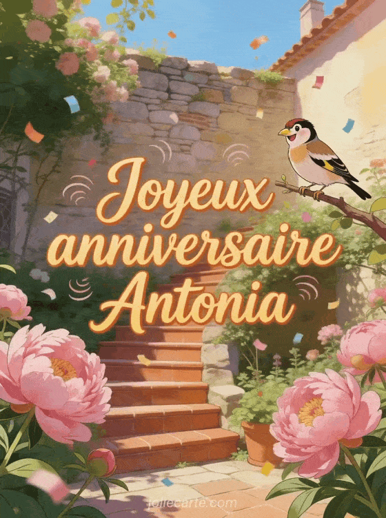 Joyeux anniversaire Antonia - Joyeux anniversaire antonia gif