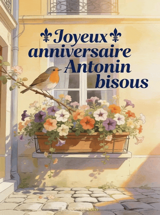 Joyeux anniversaire Antonin - Joyeux anniversaire antonin bisous