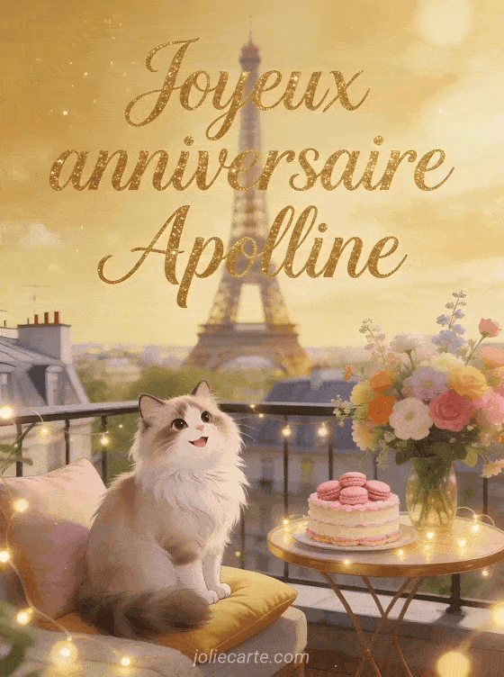 Joyeux anniversaire Apolline - Joyeux anniversaire apolline image