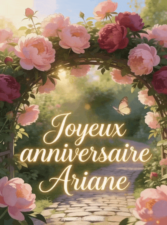 Joyeux anniversaire Ariane - Joyeux anniversaire ariane image
