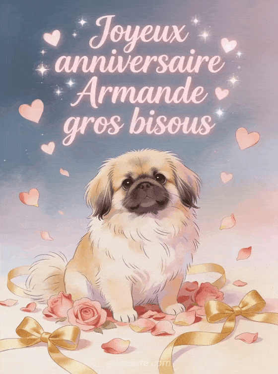 Joyeux anniversaire Armande - Joyeux anniversaire armande gros bisous