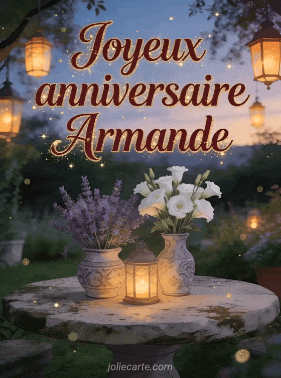Joyeux anniversaire Armande - Joyeux anniversaire armande image