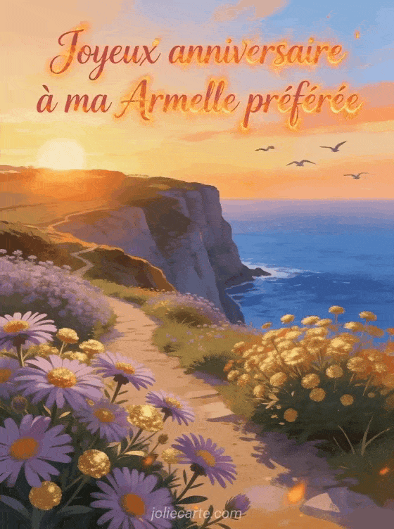 Joyeux anniversaire Armelle - Joyeux anniversaire armelle gif anime