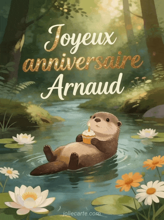 Joyeux anniversaire Arnaud - Carte joyeux anniversaire arnaud