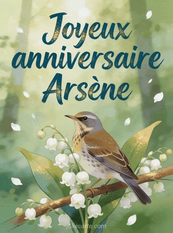Joyeux anniversaire Arsène - Joyeux anniversaire arsene gif