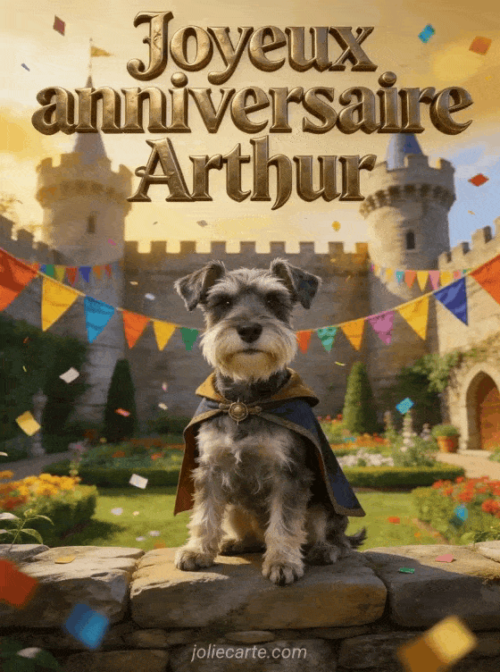 Joyeux anniversaire Arthur - Joyeux anniversaire arthur image