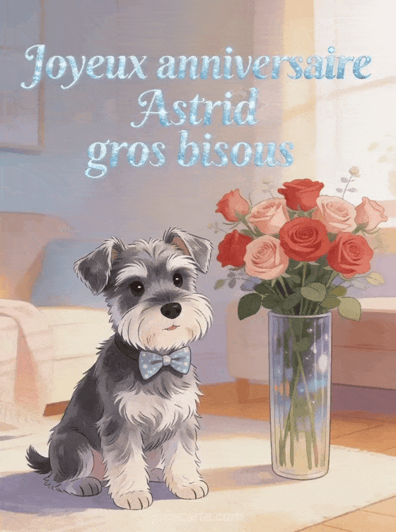 Joyeux anniversaire Astrid - Joyeux anniversaire astrid gros bisous