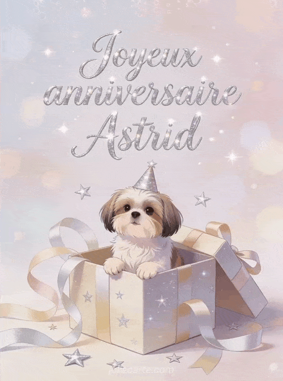 Joyeux anniversaire Astrid - Joyeux anniversaire astrid gif anime