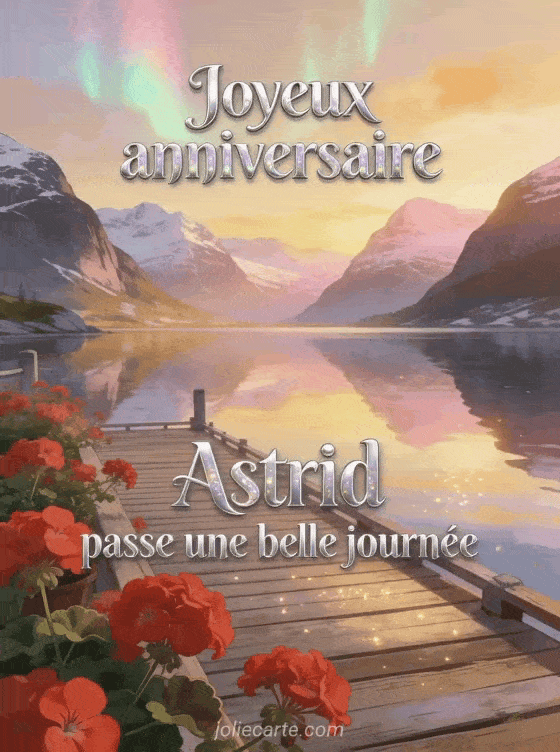 Joyeux anniversaire Astrid - Joyeux anniversaire astrid gif