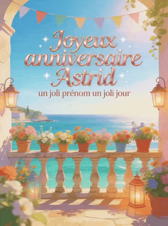 Joyeux anniversaire Astrid - Joyeux anniversaire astrid image