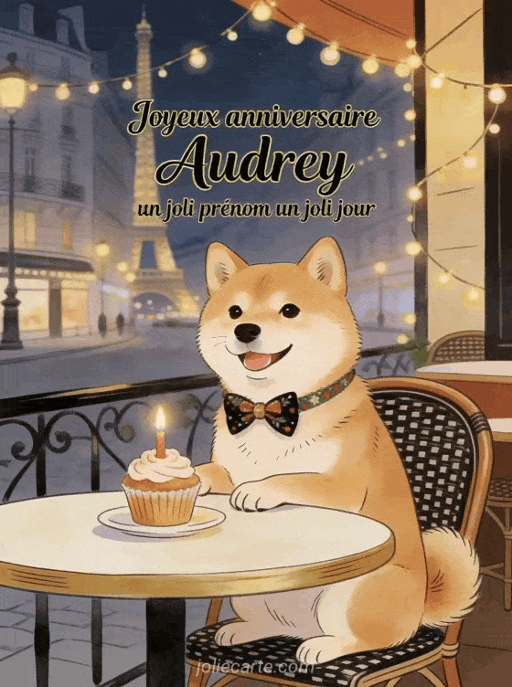 Joyeux anniversaire Audrey - Joyeux anniversaire audrey image