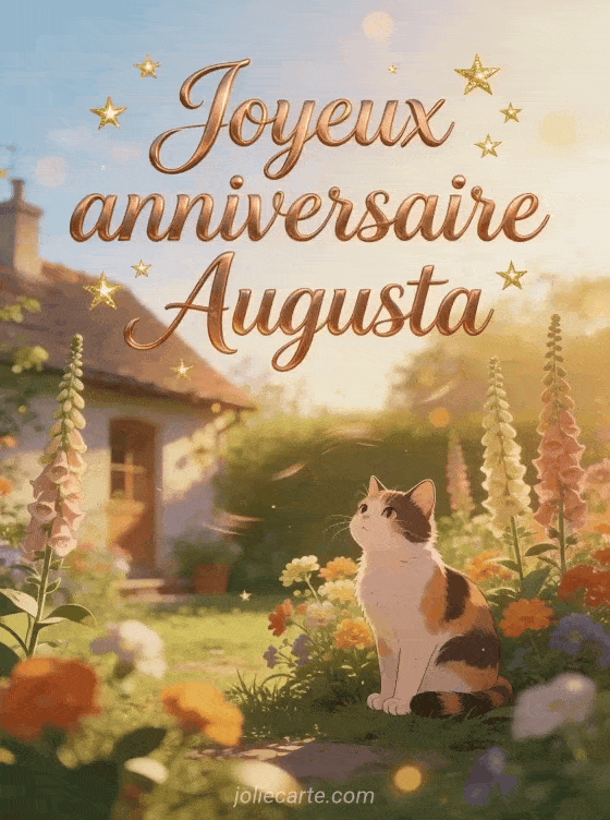 Joyeux anniversaire Augusta - Joyeux anniversaire augusta gif