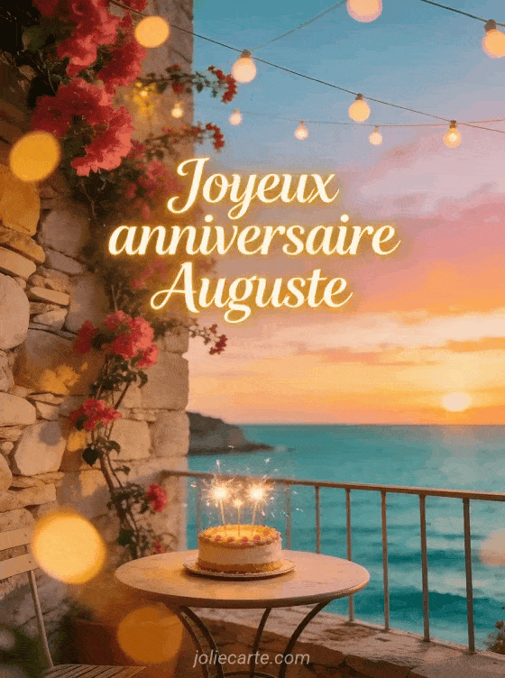 Joyeux anniversaire Auguste - Joyeux anniversaire auguste image