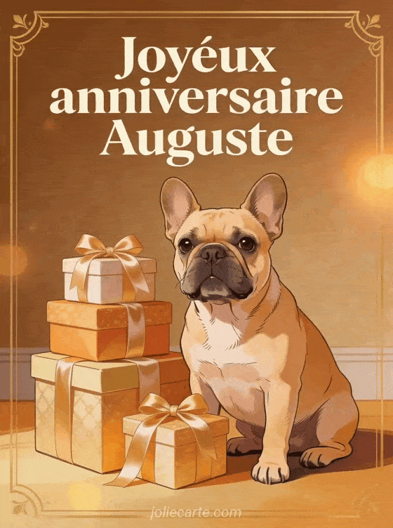 Joyeux anniversaire Auguste - Joyeux anniversaire auguste gif
