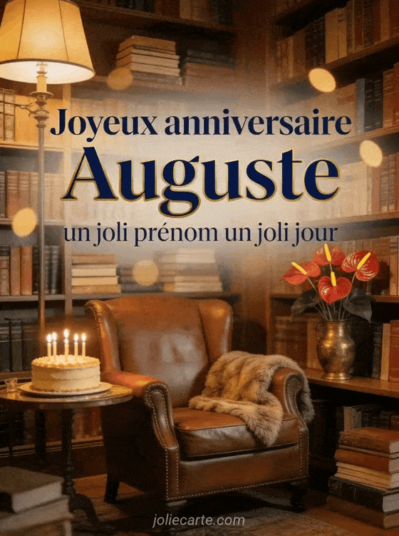 Joyeux anniversaire Auguste - Joyeux anniversaire auguste gif anime
